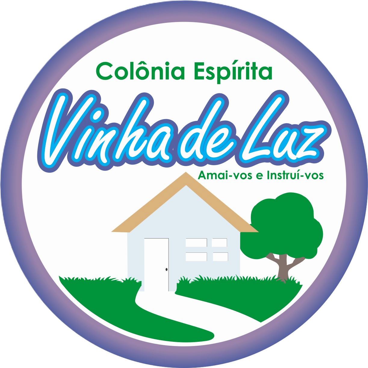 Logo Colônia Espírita Vinha de luz